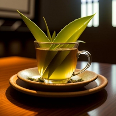 Чай с алоэ вера – в чем его свойства и как применять - фото